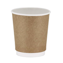 Double Wall Kraft Karton Bardak 8 oz 