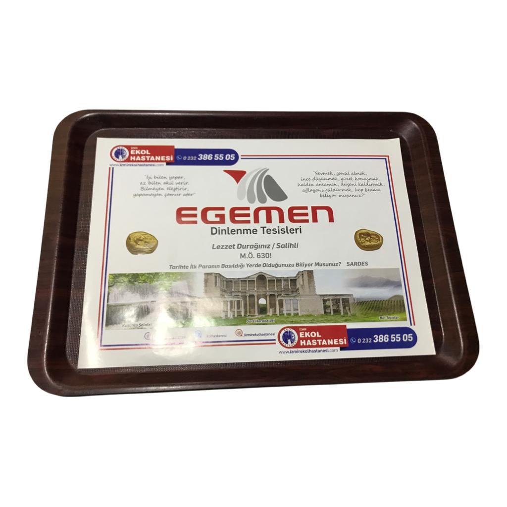 Amerikan Servis - Tepsi Altlığı 90gsm Parlak Kuşe
