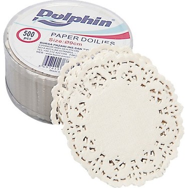 Kağıt Dantelli Bardak Altlığı 12 Cm *500'lü 