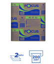 Focus Optimum Z Katlama Dispenser Havlu 200'li * 12'li Paket