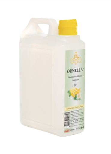 Ornella 80C Limon Kolonyası 5 Lt