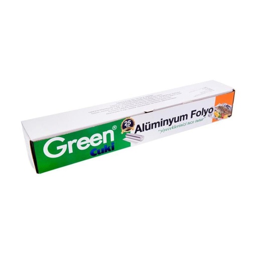 Alüminyum Folyo 45 cm. 100 Metre Kutulu - Green 