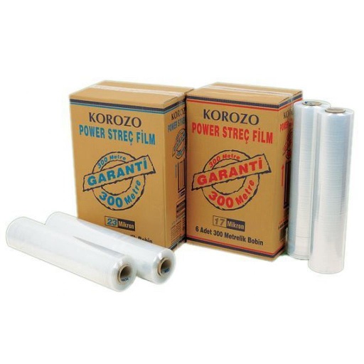 KOROZO Streç Film 50 CM 23Mikron 300 Metre 
