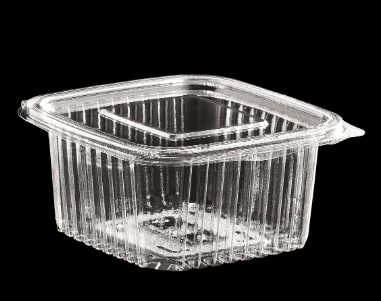 Sızdırmaz Plastik Kap Düz Kapaklı 375 Gr * 1200 Lü 
