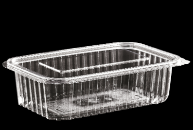 Sızdırmaz Plastik Kap Düz Kapaklı 750 Gr * 800'lü (Eltron)