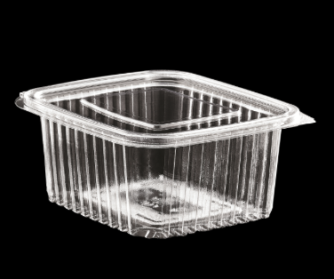 Sızdırmaz Plastik Kap Düz Kapaklı 1500 Gr * 400'lü (Eltron)